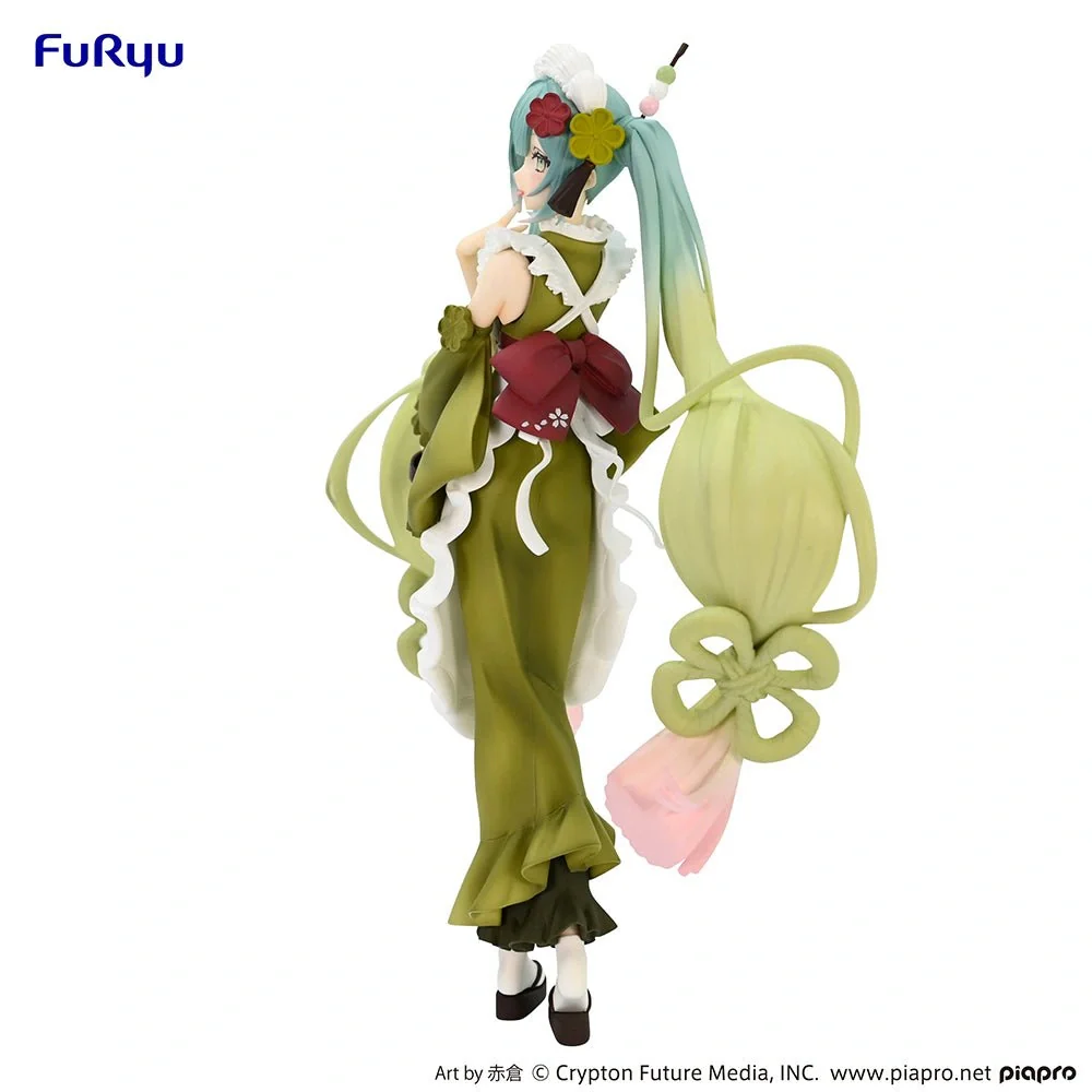 Hatsune Miku - Matcha Green Tea Parfait Prize Figure FuRyu Corporation - Image 4