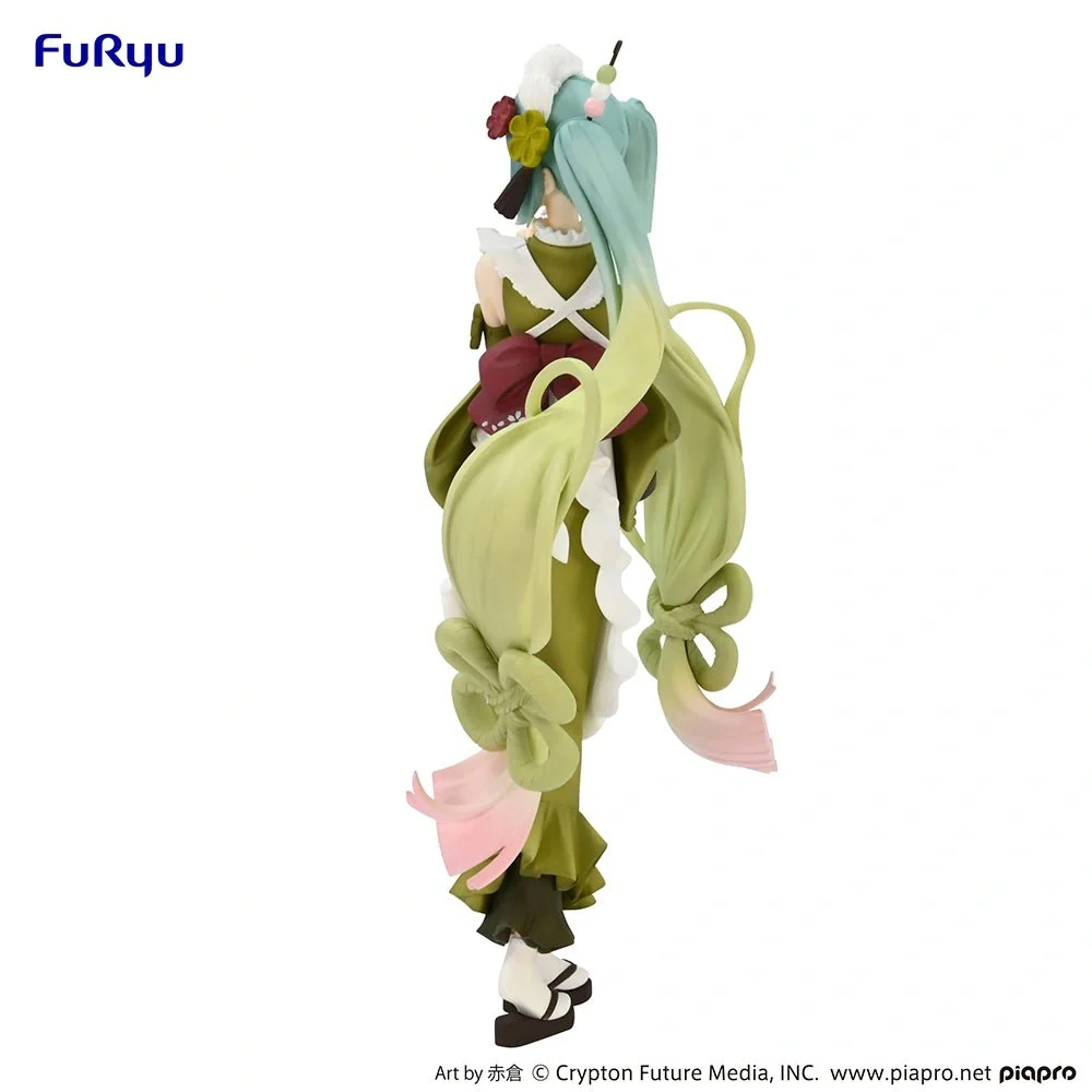 Hatsune Miku - Matcha Green Tea Parfait Prize Figure FuRyu Corporation - Image 5