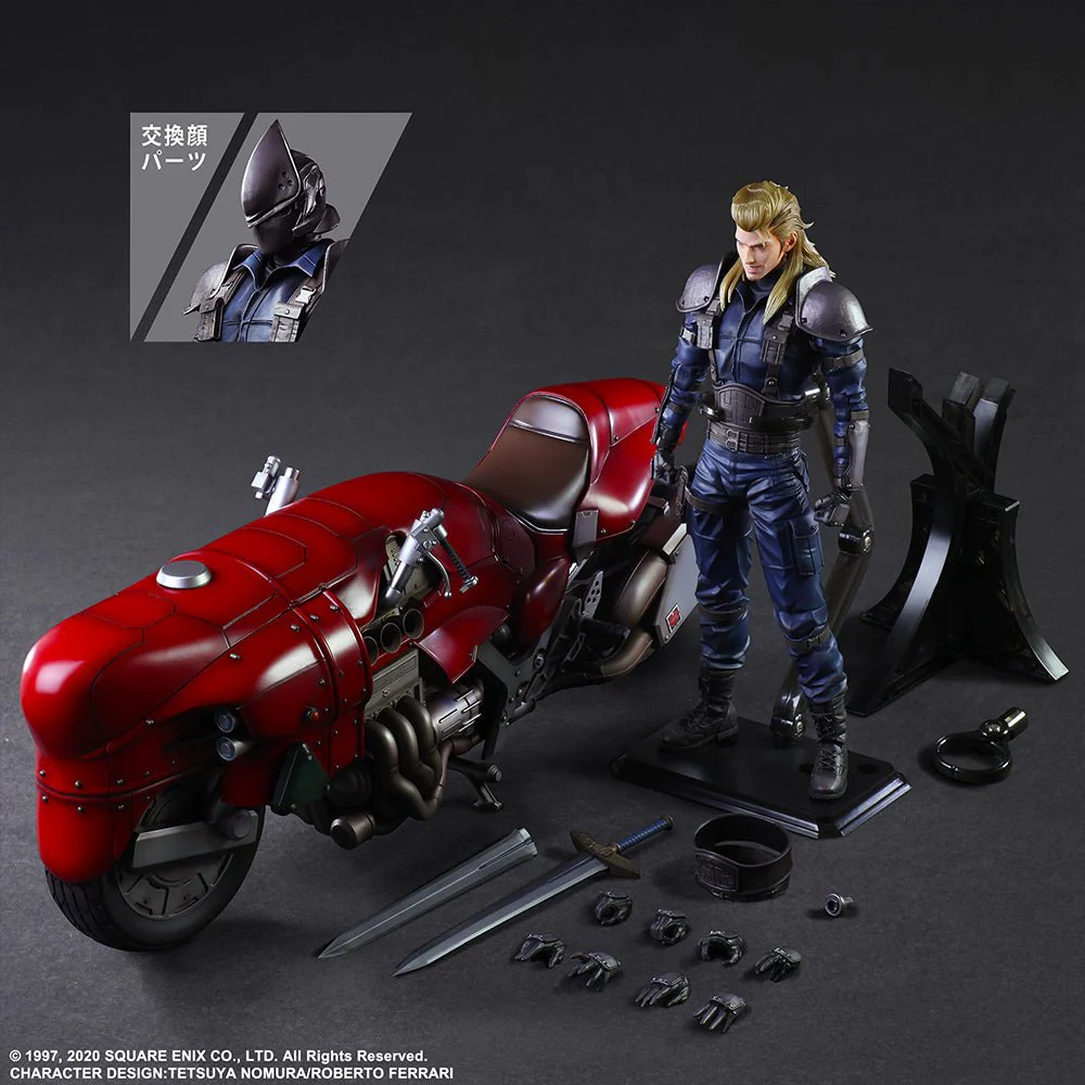 [Pre-order] FINAL FANTASY VII REMAKE - PLAY ARTS KAI ROCHE & MOTORCYCLE SET Non Scale Figure Square Enix - Image 3