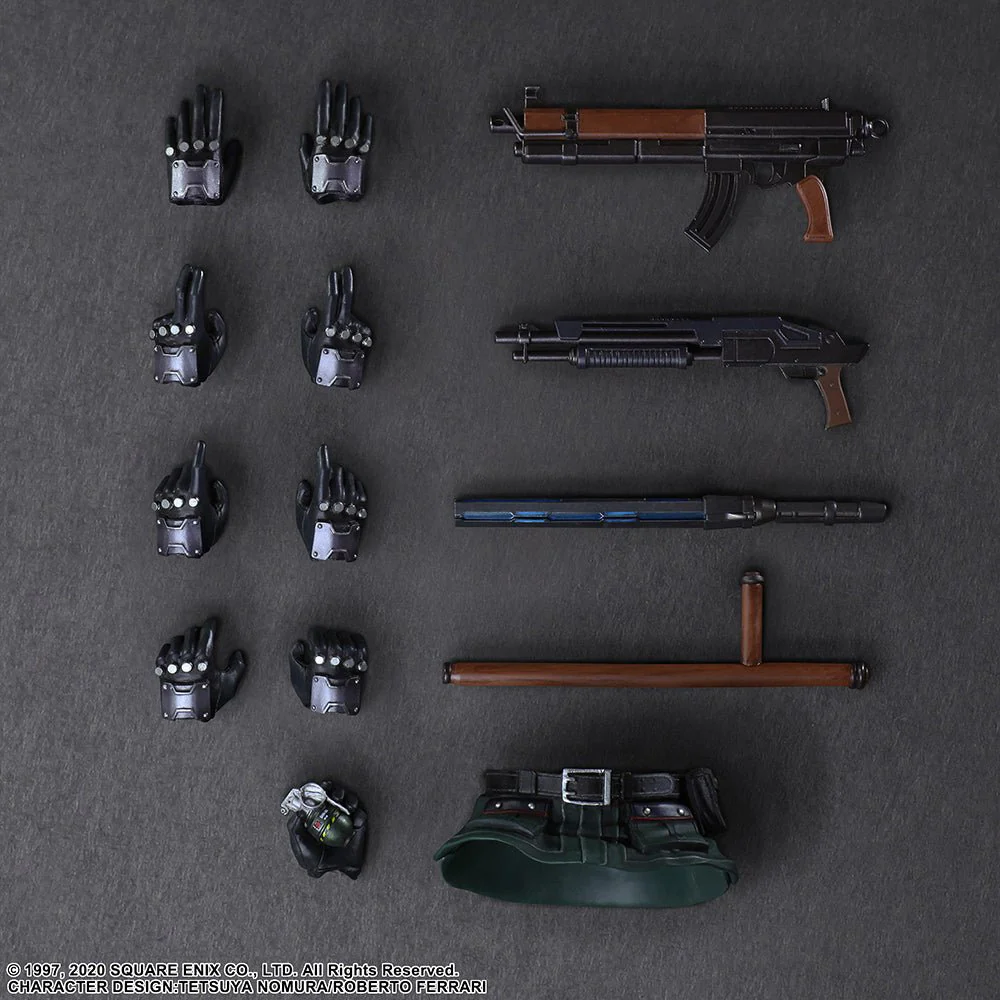 [Pre-order] FINAL FANTASY VII REMAKE - PLAY ARTS KAI SHINRA ELITE SECURITY OFFICER & MOTORCYCLE SET Non Scale Figure Square Enix - Image 10