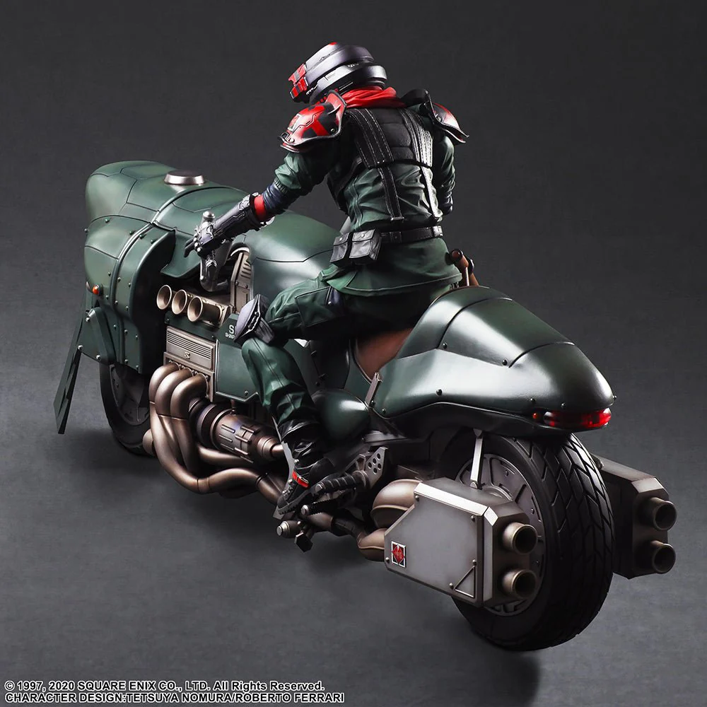 [Pre-order] FINAL FANTASY VII REMAKE - PLAY ARTS KAI SHINRA ELITE SECURITY OFFICER & MOTORCYCLE SET Non Scale Figure Square Enix - Image 5