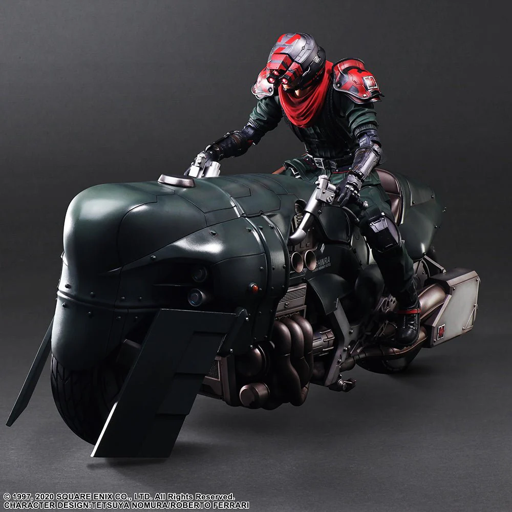 [Pre-order] FINAL FANTASY VII REMAKE - PLAY ARTS KAI SHINRA ELITE SECURITY OFFICER & MOTORCYCLE SET Non Scale Figure Square Enix - Image 6