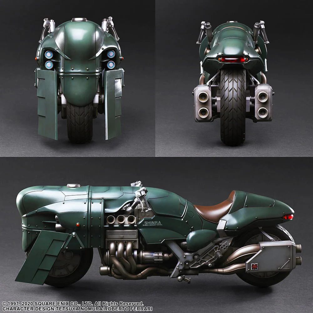 [Pre-order] FINAL FANTASY VII REMAKE - PLAY ARTS KAI SHINRA ELITE SECURITY OFFICER & MOTORCYCLE SET Non Scale Figure Square Enix - Image 8