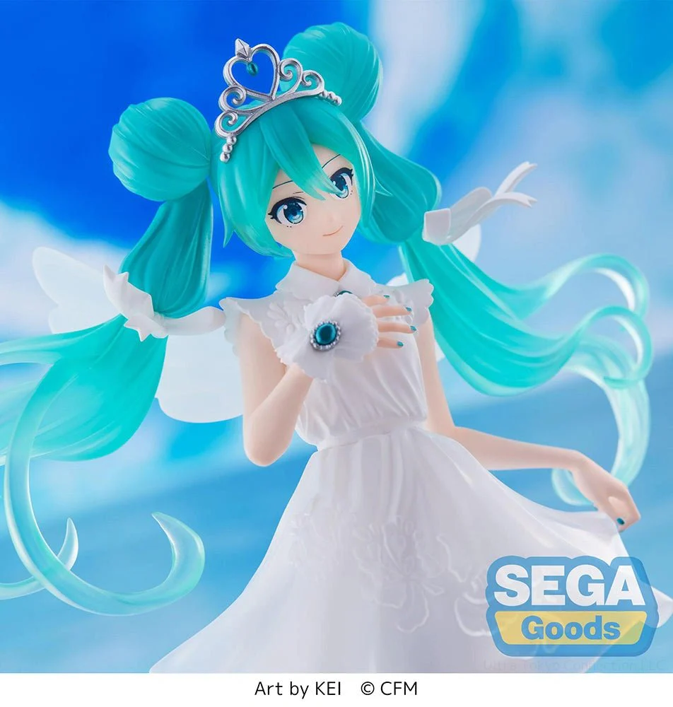 [Pre-order] HATSUNE MIKU - Hatsune Miku 15th Anniversary (KEI Ver.) Prize Figure SEGA - Image 9