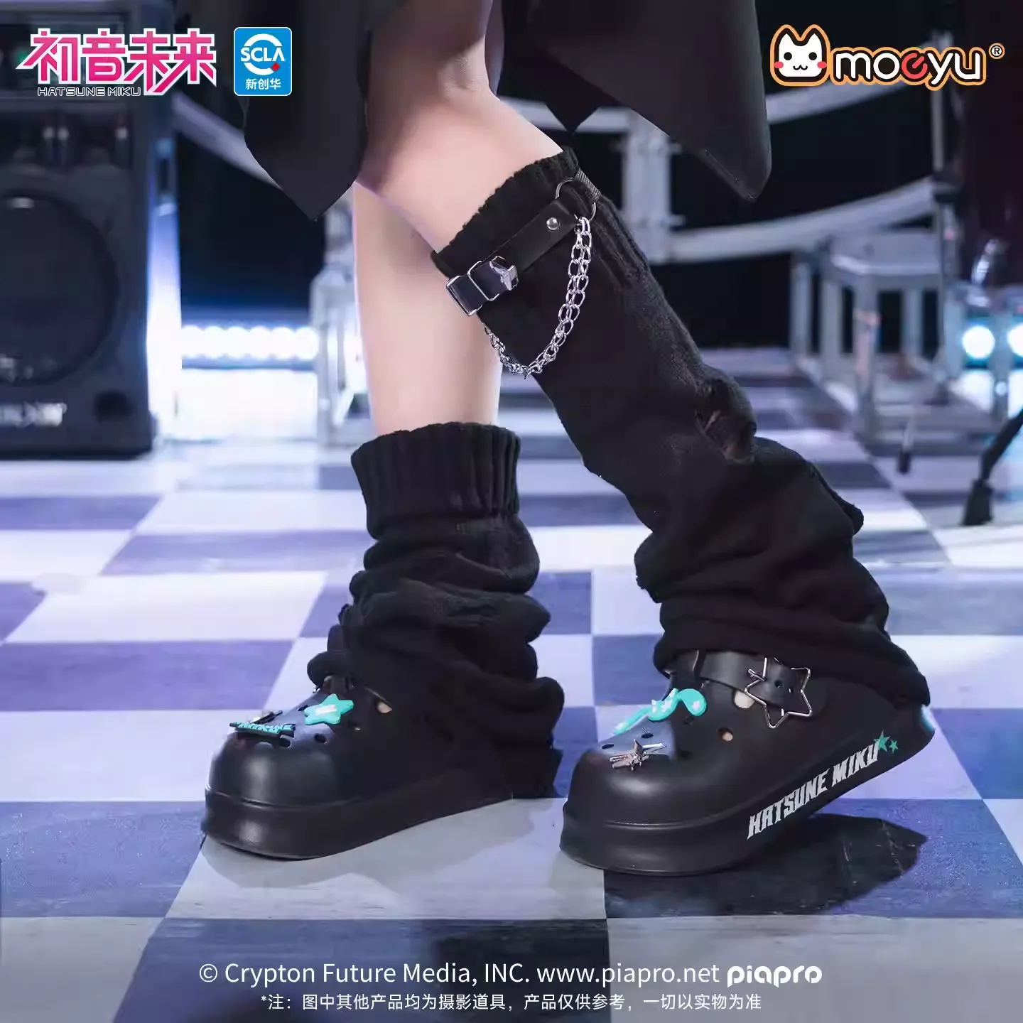 [Pre-order] Hatsune Miku - Hatsune Miku The Rock Music Series Crocs Moeyu - Image 3