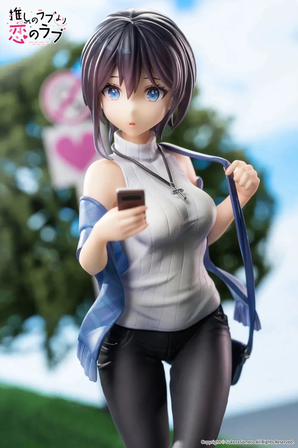 [Pre-order] OshiRabu:Waifus Over Husbandos  - Akuru Hayahoshi  1/7 Scale Figure APEX - Image 9