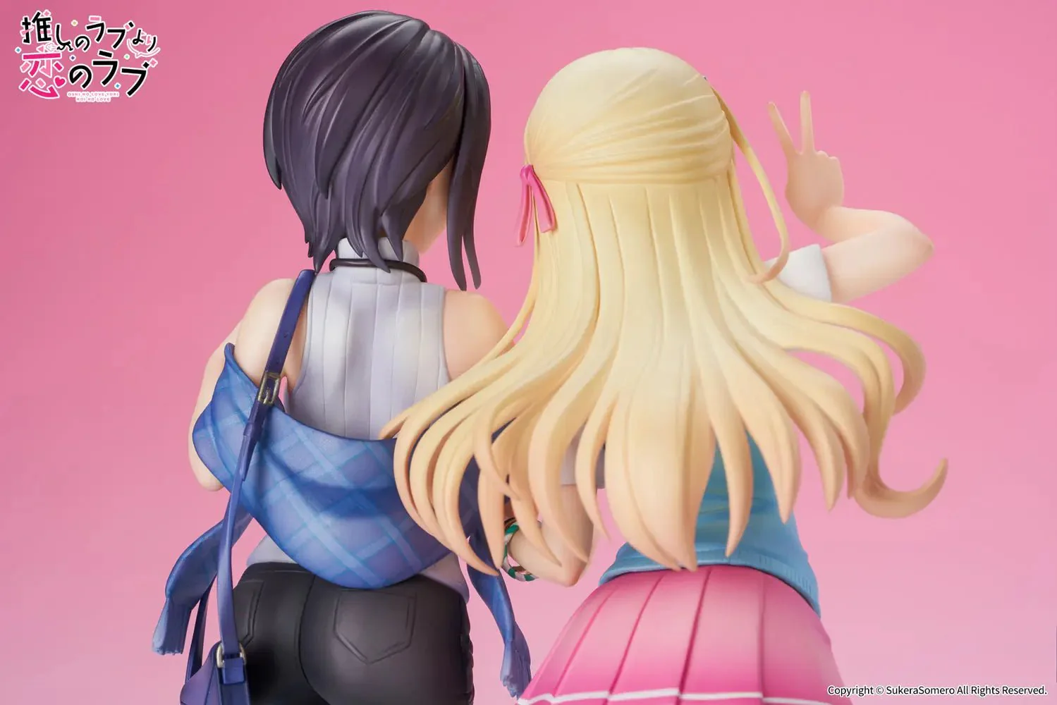 [Pre-order] OshiRabu Waifus Over Husbandos - Ren Furutachi & Akuru Hayahoshi Set of Two  1/7 Scale Figure APEX - Image 4