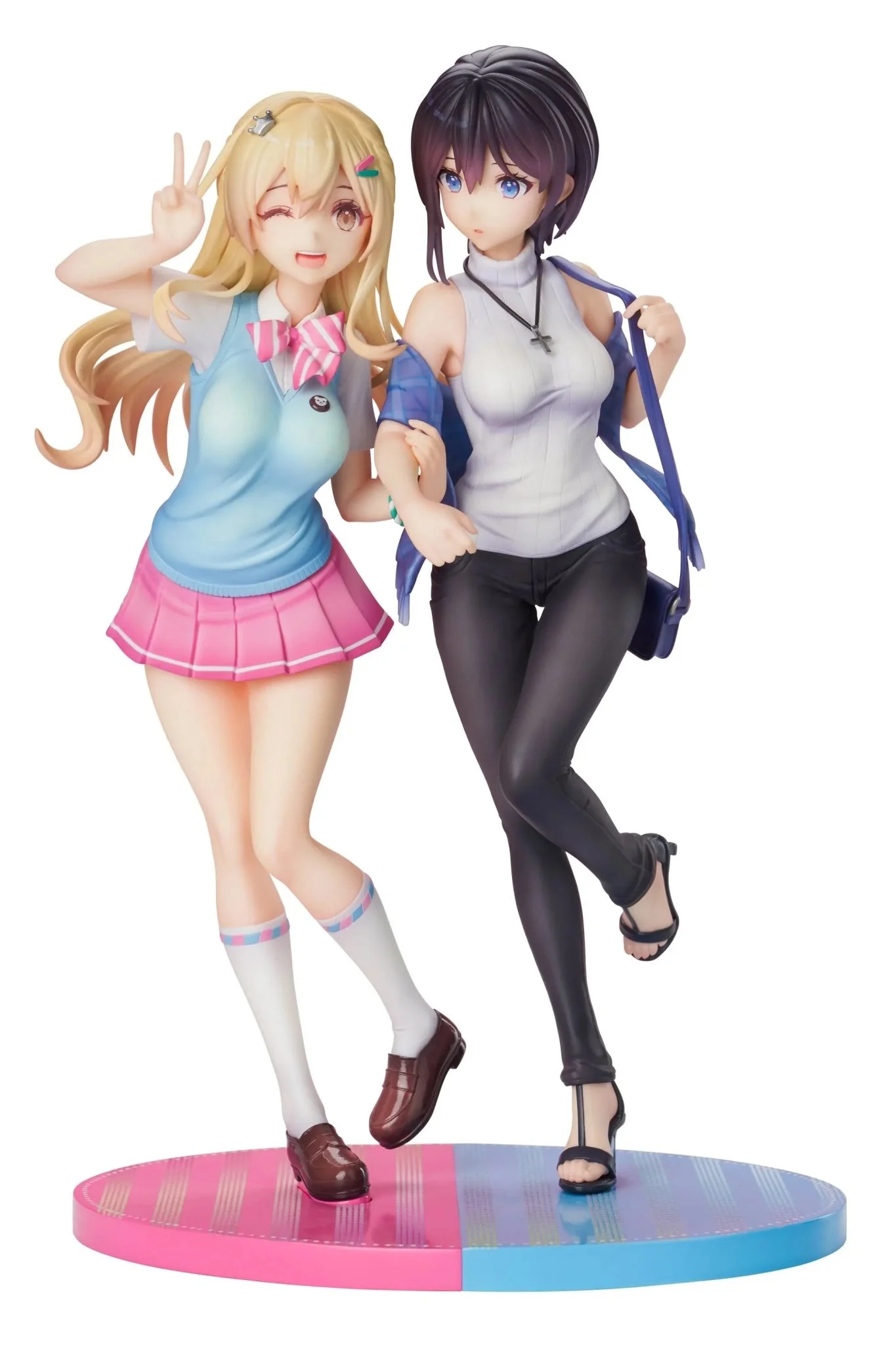 [Pre-order] OshiRabu Waifus Over Husbandos - Ren Furutachi & Akuru Hayahoshi Set of Two  1/7 Scale Figure APEX - Image 8