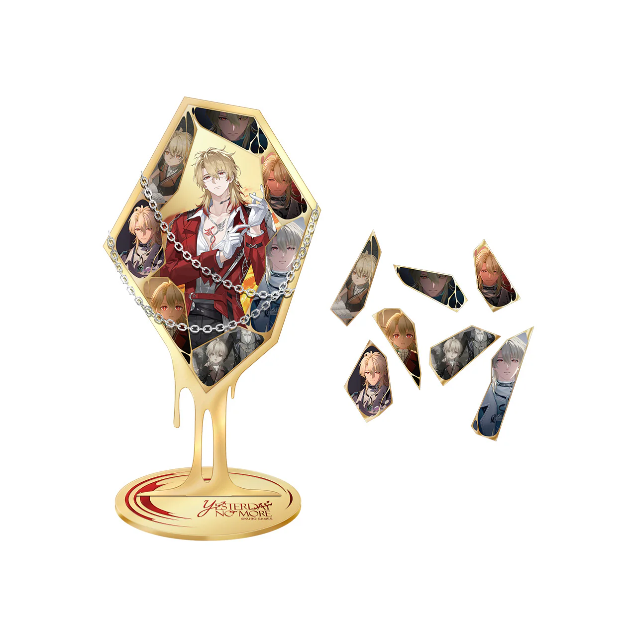 [Pre-order] Wuthering Waves - Luuk Herssen Yesterday No More Series Mirrored Chainlink Standee KURO GAMES - Image 5