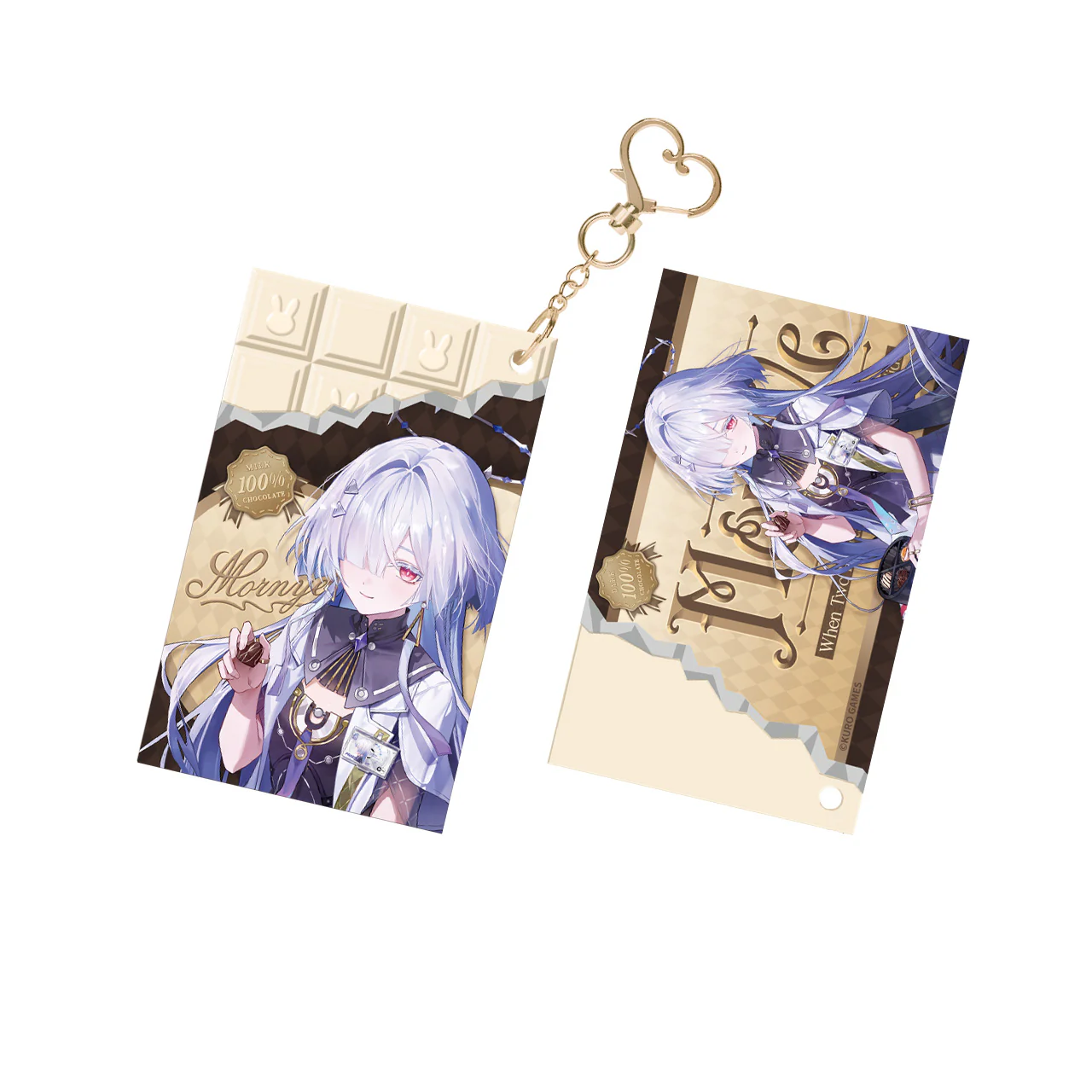 [Pre-order] Wuthering Waves - Mornye & Luuk Herssen When Two Hearts Collide Chocolate Keychain KURO GAMES - Image 4